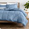 Soft Lightweight Goose Down Alternative Comforter Bedding Set with Wrinkle Resistant Breathable